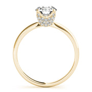14K Yellow Gold 1 1/4 ct tw Solitaire Diamond Engagement Ring