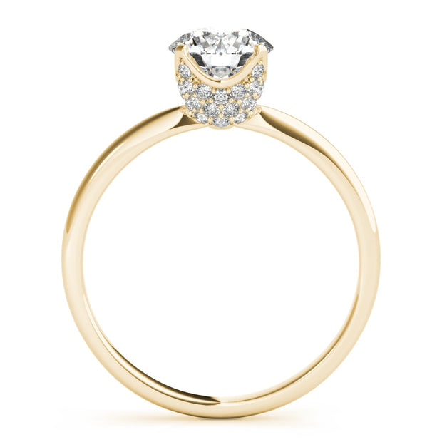 14K Yellow Gold 1 1/4 ct tw Solitaire Diamond Engagement Ring