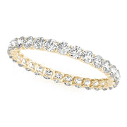 14K Yellow Gold 3/4 ct tw Diamond Wedding Ring
