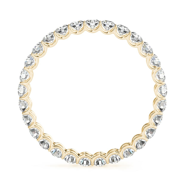 14K Yellow Gold 3/4 ct tw Diamond Wedding Ring