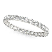 18K White Gold 3/4 ct tw Diamond Wedding Ring