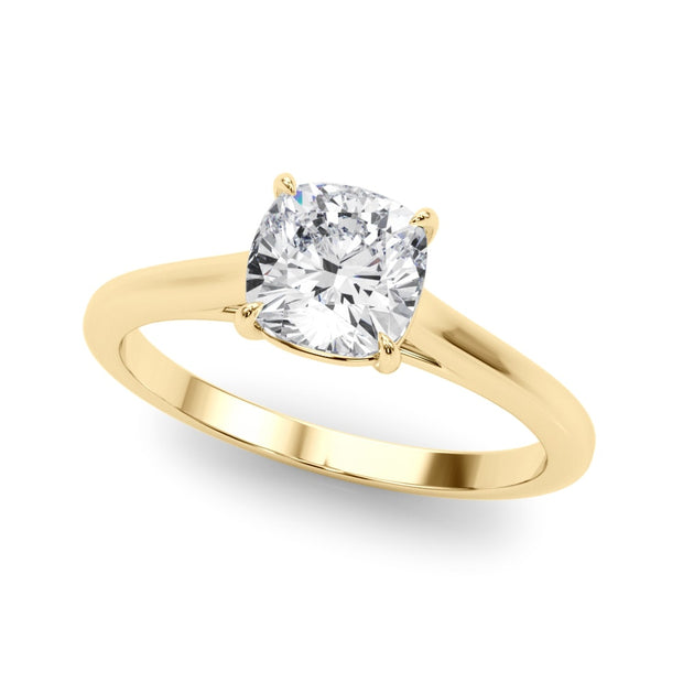 14K Yellow Gold 3/4 ct tw Solitaire Diamond Engagement Ring