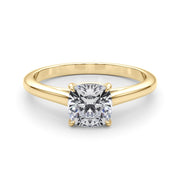 14K Yellow Gold 3/4 ct tw Solitaire Diamond Engagement Ring