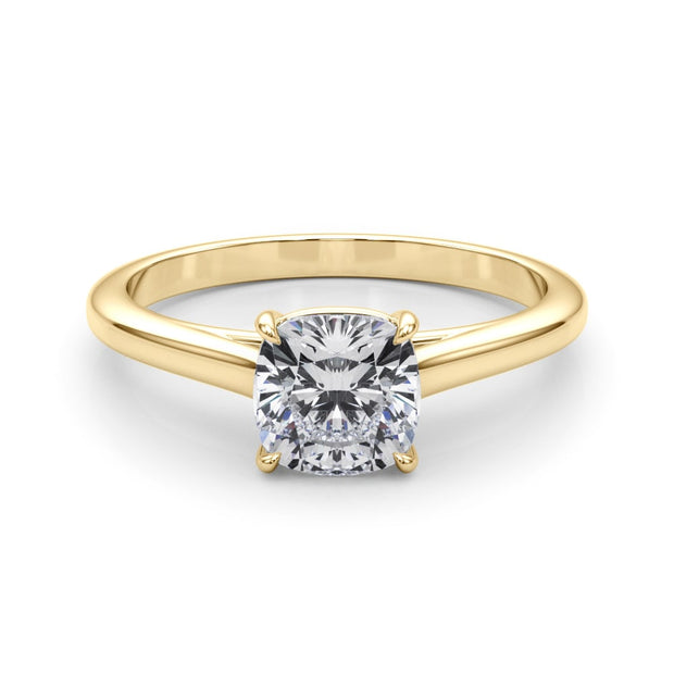14K Yellow Gold 3/4 ct tw Solitaire Diamond Engagement Ring