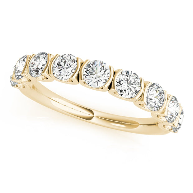 14K Yellow Gold 3/4 ct tw Diamond Wedding Ring