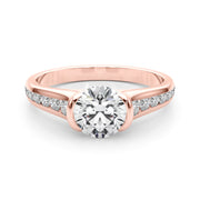 14K Rose Gold 1.33ctw Diamond Engagement Ring
