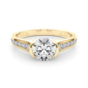 14K Yellow Gold 1.33ctw Diamond Engagement Ring