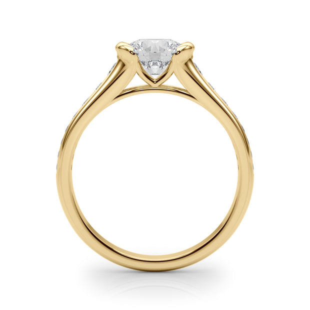 18K Yellow Gold 1.33ctw Diamond Engagement Ring