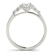 Halo Diamond Engagement Ring