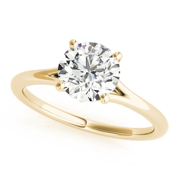 14K Yellow Gold 1 ct tw Solitaire Diamond Engagement Ring