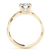 18K Yellow Gold 1 ct tw Solitaire Diamond Engagement Ring