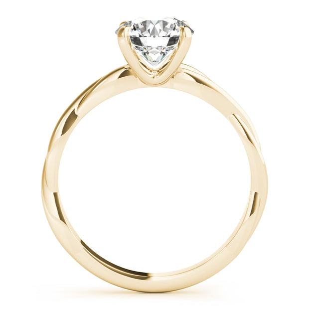 18K Yellow Gold 1 ct tw Solitaire Diamond Engagement Ring