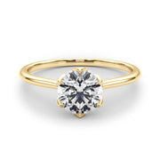 14K Yellow Gold 1 ct tw Solitaire Diamond Engagement Ring