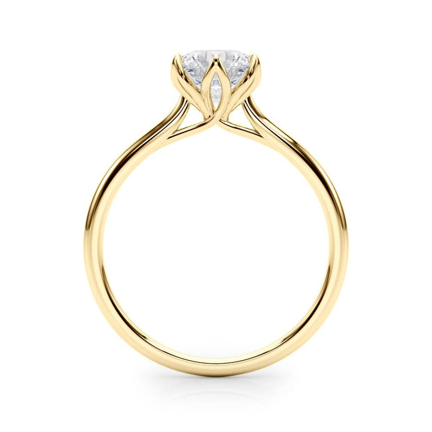 14K Yellow Gold 1 ct tw Solitaire Diamond Engagement Ring