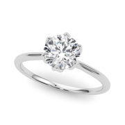 Platinum 1 ct tw Solitaire Diamond Engagement Ring