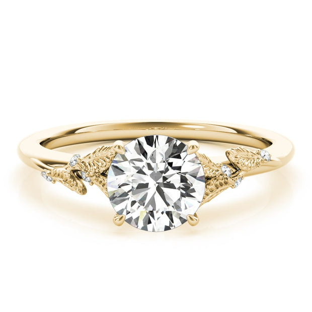 14K Yellow Gold 1 ct tw Solitaire Diamond Engagement Ring