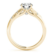 14K Yellow Gold 1 ct tw Solitaire Diamond Engagement Ring