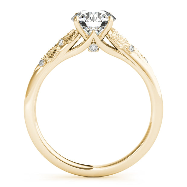 14K Yellow Gold 1 ct tw Solitaire Diamond Engagement Ring