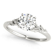 Round Diamond 1 CT Solitaire Engagement Ring
