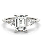 Three Stone Diamond Engagement Ring