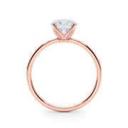 14K Rose Gold 1 ct tw Solitaire Diamond Engagement Ring