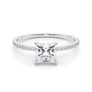 Halo Diamond Engagement Ring