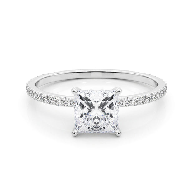 Halo Diamond Engagement Ring