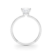 Halo Diamond Engagement Ring