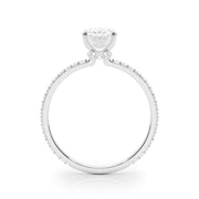 Halo Diamond Engagement Ring