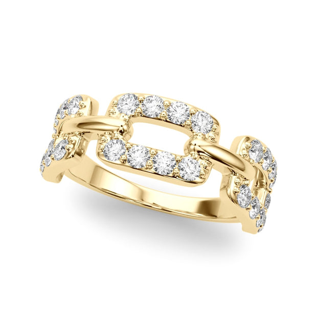 18K Yellow Gold 3/4 ct tw New Style Diamond Ring
