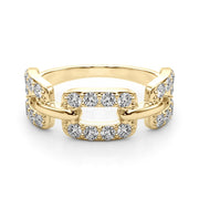 18K Yellow Gold 3/4 ct tw New Style Diamond Ring