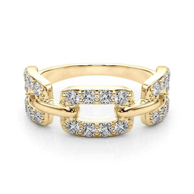 18K Yellow Gold 3/4 ct tw New Style Diamond Ring