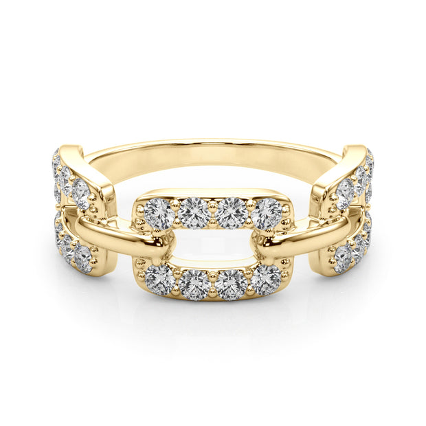 14K Yellow Gold 3/4 ct tw New Style Diamond Ring