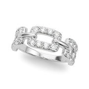 14K White Gold 3/4 ct tw New Style Diamond Ring