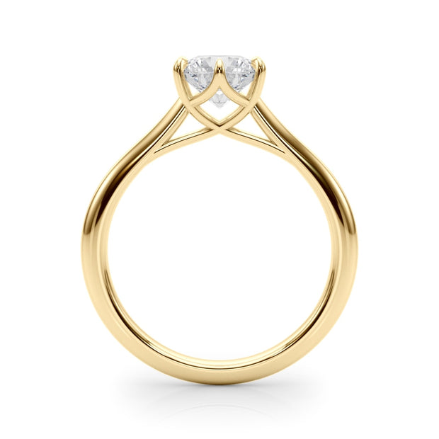 14K Yellow Gold 1 ct tw Solitaire Diamond Engagement Ring