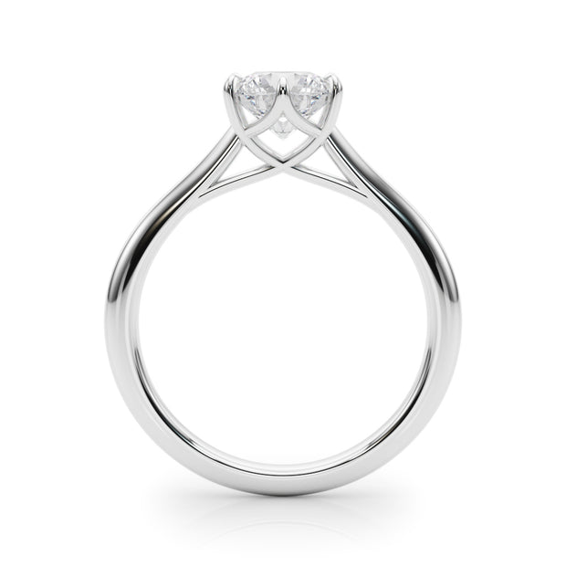 Solitaire Diamond Engagement Ring