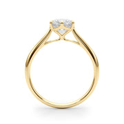 18K Yellow Gold 1 ct tw Solitaire Diamond Engagement Ring