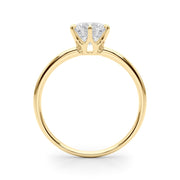 14K Yellow Gold 1 ct tw Solitaire Diamond Engagement Ring