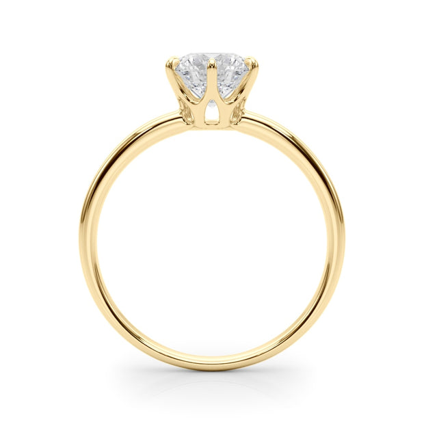 14K Yellow Gold 1 ct tw Solitaire Diamond Engagement Ring