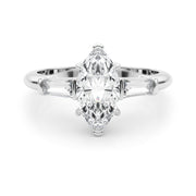 Fancy Shape Diamond Engagement Ring