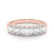 18K Rose Gold 1 ct tw Fancy Shape Diamond Wedding Ring