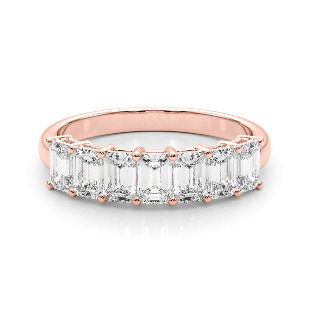 18K Rose Gold 1 ct tw Fancy Shape Diamond Wedding Ring
