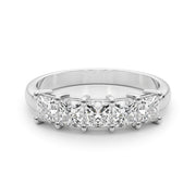 Fancy Shape Diamond Wedding Ring