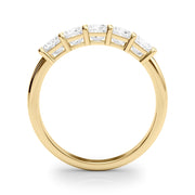 18K Yellow Gold 7/8 ct tw Fancy Shape Diamond Wedding Ring