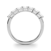 Princess Diamond Multi-Stone Wedding Band