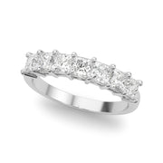 Multi-Diamond Square Engagement Ring