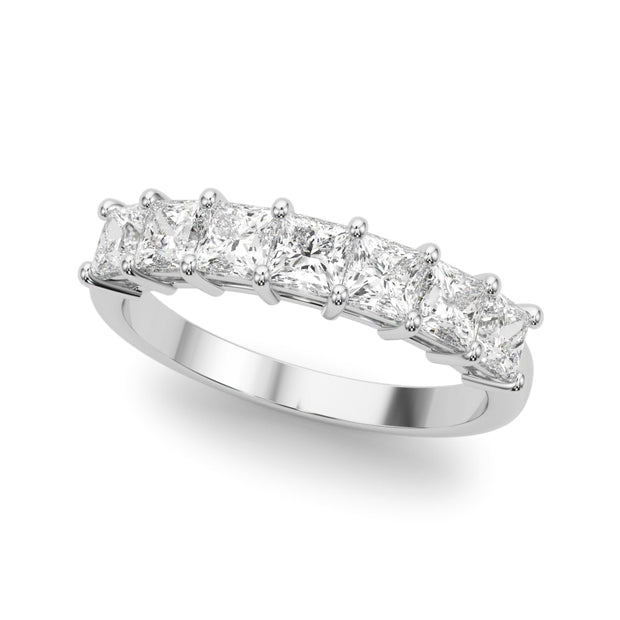 Platinum 7/8 ct tw Fancy Shape Diamond Wedding Ring