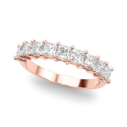 18K Rose Gold 7/8 ct tw Fancy Shape Diamond Wedding Ring