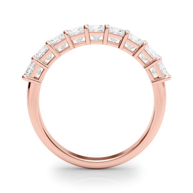 18K Rose Gold 7/8 ct tw Fancy Shape Diamond Wedding Ring