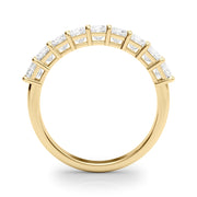 18K Yellow Gold 7/8 ct tw Fancy Shape Diamond Wedding Ring